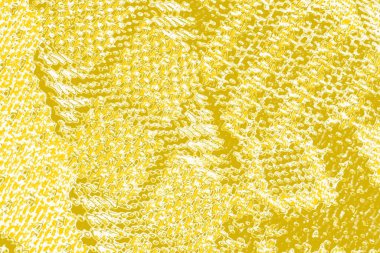 Kopya alanı olan soyut sarı desenli duvar