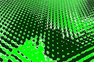 kopyalama alanı olan soyut yeşil desenli duvar