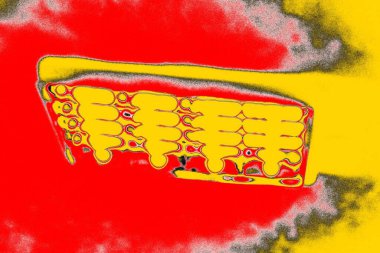 Soyut sanat duvar resmi. Modern, çağdaş sanat geçmişi