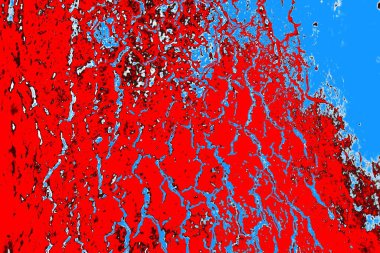 Soyut sanat duvar resmi. Modern, çağdaş sanat geçmişi