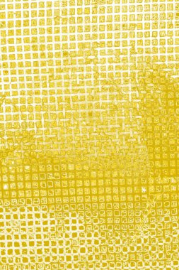 Kopya alanı olan soyut sarı desenli duvar