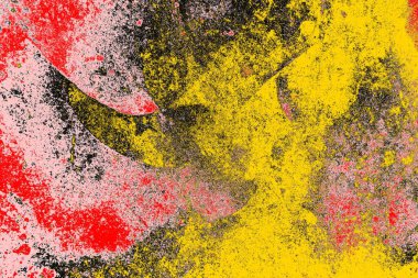 Soyut sanat duvar resmi. Modern, çağdaş sanat geçmişi