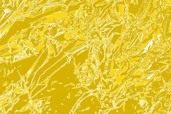 Kopya alanı olan soyut sarı desenli duvar