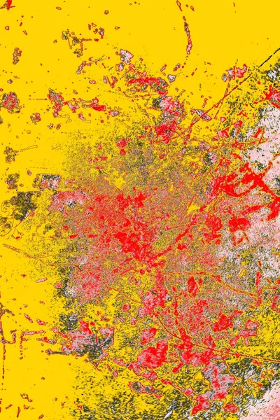 Soyut sanat duvar resmi. Modern, çağdaş sanat geçmişi