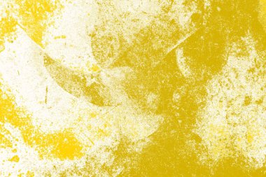 Kopya alanı olan soyut sarı desenli duvar