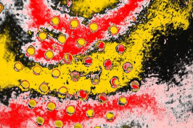 Soyut sanat duvar resmi. Modern, çağdaş sanat geçmişi