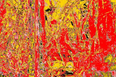 Soyut sanat duvar resmi. Modern, çağdaş sanat geçmişi