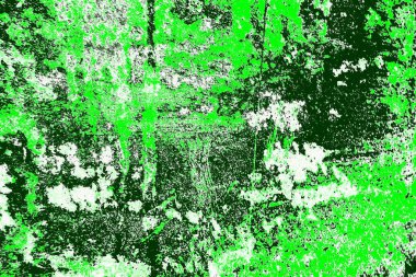 kopyalama alanı olan soyut yeşil desenli duvar