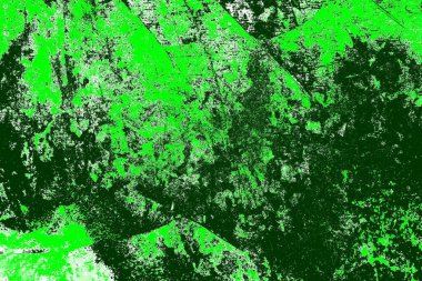 kopyalama alanı olan soyut yeşil desenli duvar