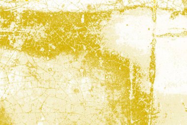 Kopya alanı olan soyut sarı desenli duvar