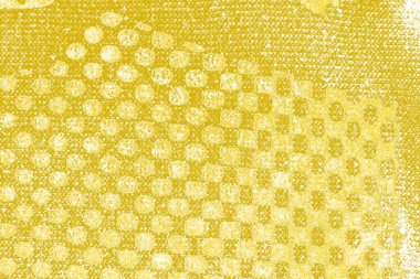 Kopya alanı olan soyut sarı desenli duvar