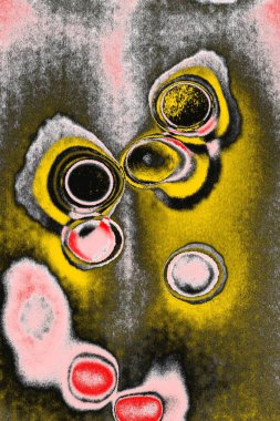 Soyut sanat duvar resmi. Modern, çağdaş sanat geçmişi