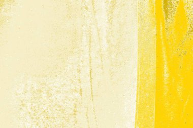 Kopya alanı olan soyut sarı desenli duvar