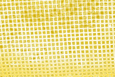 Kopya alanı olan soyut sarı desenli duvar