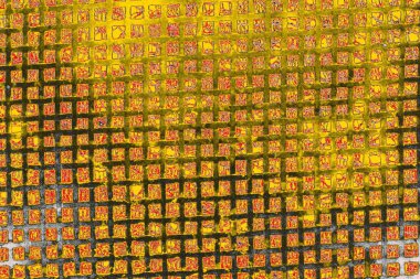 Soyut sanat duvar resmi. Modern, çağdaş sanat geçmişi