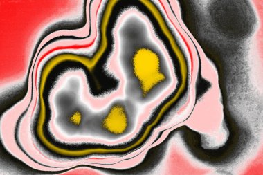 Soyut sanat duvar resmi. Modern, çağdaş sanat geçmişi