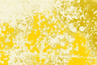 Kopya alanı olan soyut sarı desenli duvar