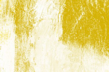 Kopya alanı olan soyut sarı desenli duvar