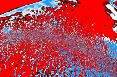 Soyut sanat duvar resmi. Modern, çağdaş sanat geçmişi