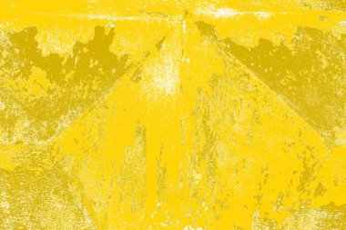 Kopya alanı olan soyut sarı desenli duvar