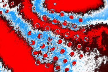 Soyut sanat duvar resmi. Modern, çağdaş sanat geçmişi