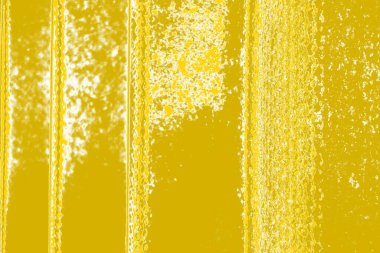 Kopya alanı olan soyut sarı desenli duvar