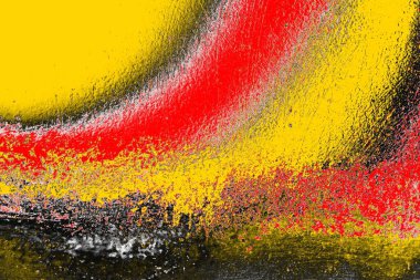 Soyut sanat duvar resmi. Modern, çağdaş sanat geçmişi