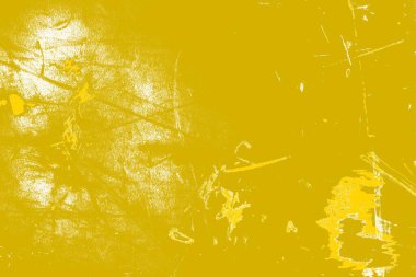 Kopya alanı olan soyut sarı desenli duvar