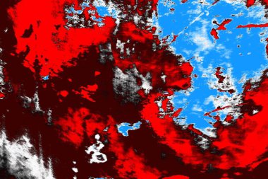 Soyut sanat duvar resmi. Modern, çağdaş sanat geçmişi