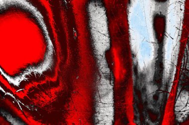 Soyut sanat duvar resmi. Modern, çağdaş sanat geçmişi