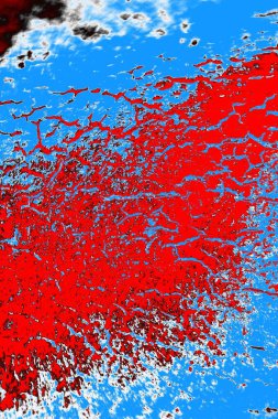 Soyut sanat duvar resmi. Modern, çağdaş sanat geçmişi