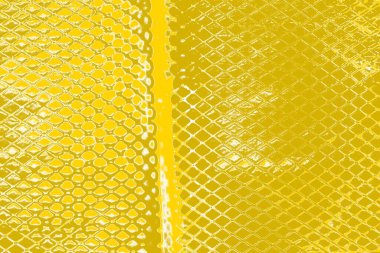 Kopya alanı olan soyut sarı desenli duvar