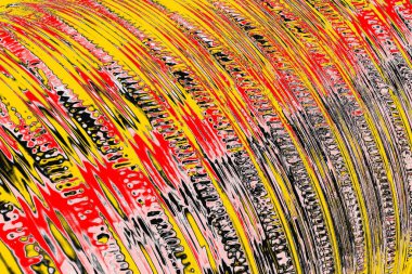 Soyut sanat duvar resmi. Modern, çağdaş sanat geçmişi