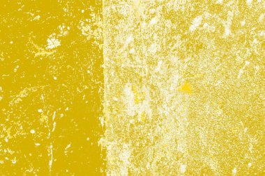 Kopya alanı olan soyut sarı desenli duvar
