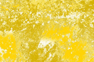 Kopya alanı olan soyut sarı desenli duvar