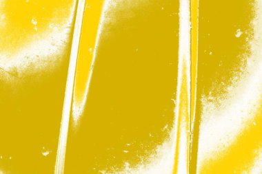 Kopya alanı olan soyut sarı desenli duvar