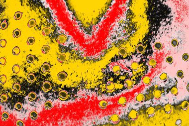 Soyut sanat duvar resmi. Modern, çağdaş sanat geçmişi