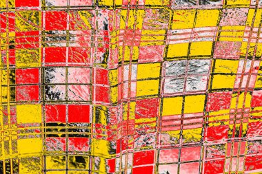 Soyut sanat duvar resmi. Modern, çağdaş sanat geçmişi