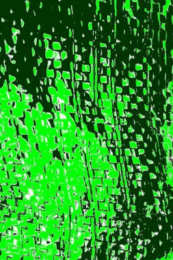 kopyalama alanı olan soyut yeşil desenli duvar