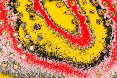 Soyut sanat duvar resmi. Modern, çağdaş sanat geçmişi