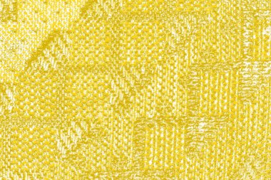 Kopya alanı olan soyut sarı desenli duvar