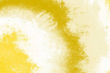 Kopya alanı olan soyut sarı desenli duvar