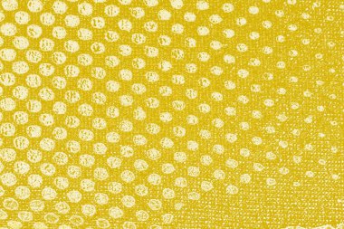 Kopya alanı olan soyut sarı desenli duvar