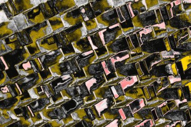 Soyut sanat duvar resmi. Modern, çağdaş sanat geçmişi