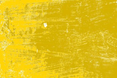 Kopya alanı olan soyut sarı desenli duvar