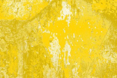 Kopya alanı olan soyut sarı desenli duvar