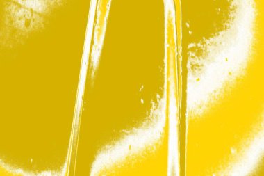 Kopya alanı olan soyut sarı desenli duvar