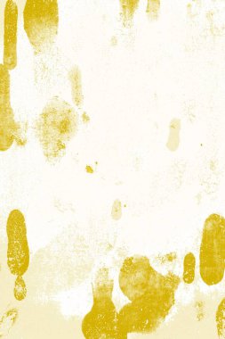 Kopya alanı olan soyut sarı desenli duvar