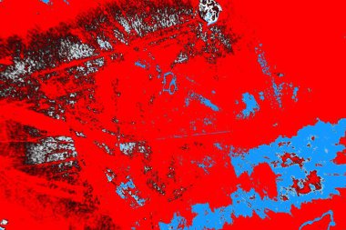 Soyut sanat duvar resmi. Modern, çağdaş sanat geçmişi