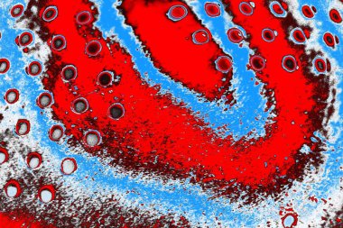 Soyut sanat duvar resmi. Modern, çağdaş sanat geçmişi